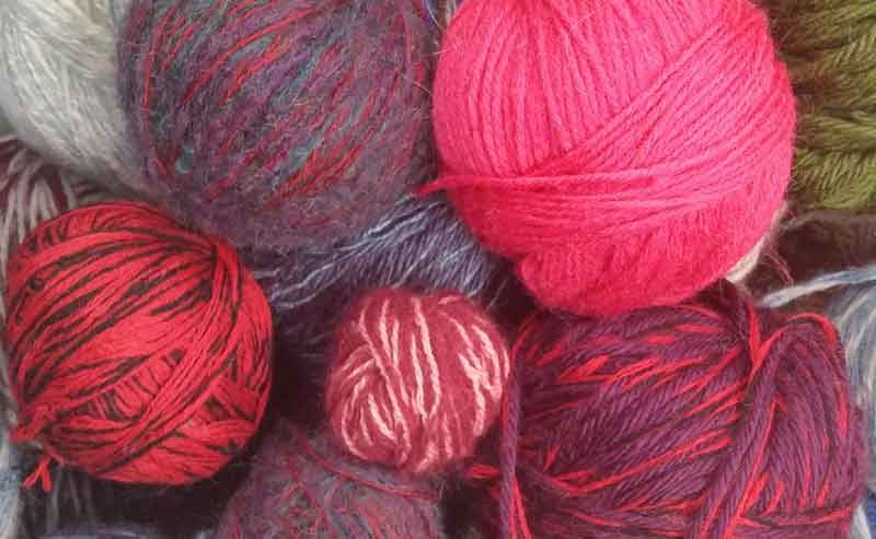 Colorful yarn